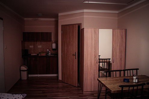 Kuchyňa apartmánu v chate Klaudia